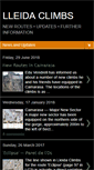 Mobile Screenshot of lleidaclimbs.com